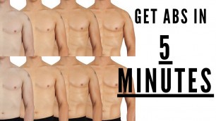 Quick Abs Workout in only 5 Minutes