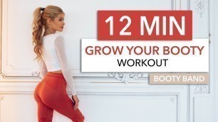 12 MIN GROW YOUR BOOTY - not your thighs / Booty Activation, no squats, knee friendly I Pamela Reif