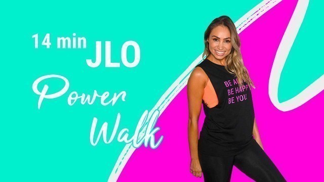 '*JLO MIX* WALK UP TO THE BEAT | POWER WALK | AT HOME WALKING WORKOUT'
