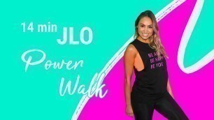 '*JLO MIX* WALK UP TO THE BEAT | POWER WALK | AT HOME WALKING WORKOUT'