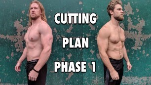 'Buff Dudes Cutting Plan - PHASE 1 - (Full Workout with All Exercises)'
