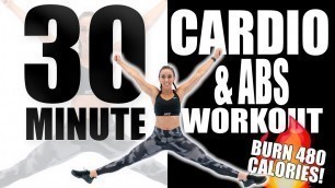 30 Minute Cardio and Abs Workout with Sydney Cummings