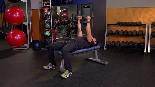 'Bench Triceps - Fitness Tips on GlobalTV brought to you by Club16 Trevor Linden Fitness'