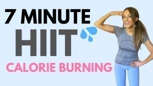 7 MINUTE HIIT WORKOUT | CALORIE BURNING | FULL BODY WORKOUT AT HOME | LUCY WYNDHAM READ