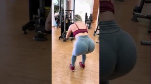 'Gym girl // big ass // hot girl big boobs // american girl'