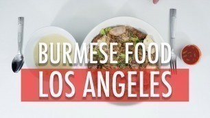 'MUKBANG/FOOD REVIEW: BURMESE FOOD!'