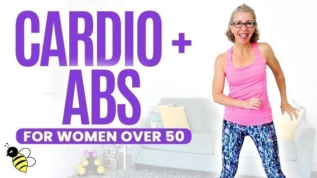 30 Minute LOW IMPACT Cardio + Standing ABS Workout for Women over 50 ⚡️ Pahla B Fitness