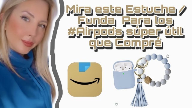 'Sascha Fitness | Mira este Estuche / Funda  Para los #Airpods súper útil que Compré'