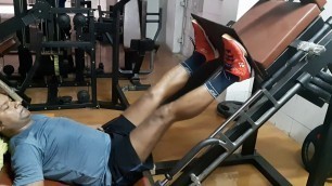 'Lower thigh and ligament exercise ,fitness funda'
