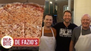 'Barstool Pizza Review - De Fazio\'s (Troy, NY)'