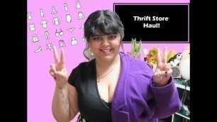 'Japanese Thrift Store Haul || Plus size'