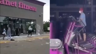 'Minneapolis Man Missed Gym So Much He Decided To Hop On Treadmill During Riots'