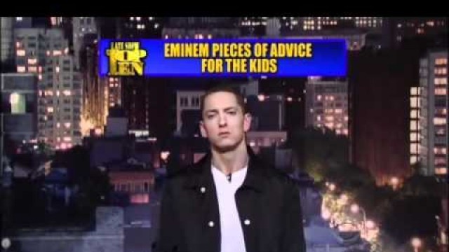 'Eminem\'s Top 10 Pieces Of Advice For Kids'