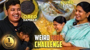'WEIRD Food Challenge with MP Kanimozhi Karunanidhi - Irfan\'s View'
