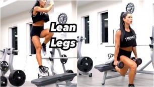 'women workout see - the perfect LEAN LEGS workout 2019-heath funda'