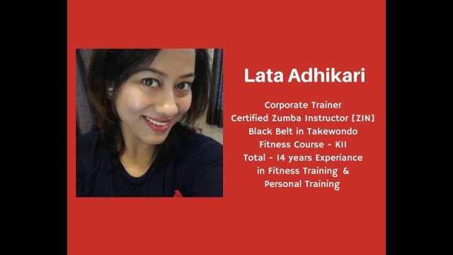 'Fitness Training | 60 minutes session | Lata Mhapralkar'