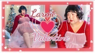 '❤️ A Larme Valentine ❤️ | Plus Size Kawaii Larme Kei Japanese Fashion Lookbook 2018 แฟชั่นสาวอวบ'