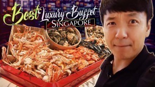 'BEST LUXURY BUFFET in Singapore!? Colony Buffet Review at Ritz Carlton'