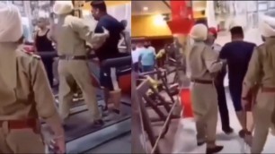 'Two Guys Get Kicked Out Of Gym By Indian Police'