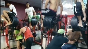 'When Normal Weights Are Too Easy - GYM IDIOTS 2020'