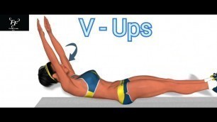 'How to do......V - UPs ? #Fitness funda RJ13'