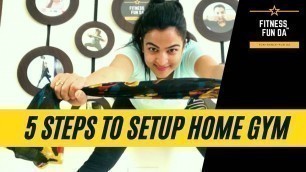 'How to Setup Gym at home with 0 investment?'