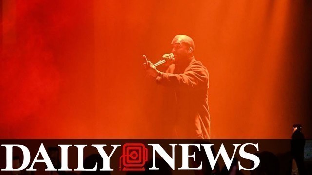 'Kanye West Flips Off At Concert Crowd After Fashion Show Flop'