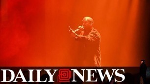 'Kanye West Flips Off At Concert Crowd After Fashion Show Flop'