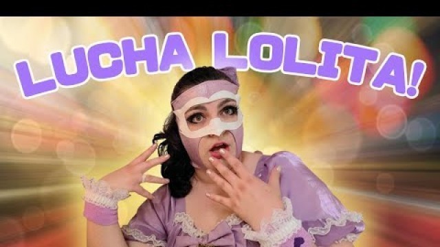'The First Japanese Lolita Fashion Lucha Mask!? Plus Size Lolita Reviews Meta\'s Swan Ribbon Mask Set'
