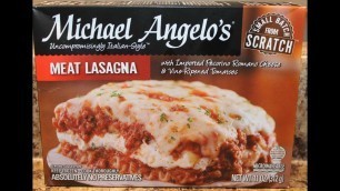 'Michael Angelo\'s: Meat Lasagna Food Review'