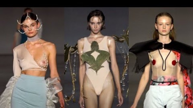 'OPEN FASHION STUDIO graduate show NOSS2021 Ukrainian Fashion Week in 4K'