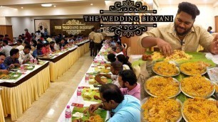 'THE WEDDING BIRYANI - REVIEW - கல்யாண பந்தி Style Biryani'