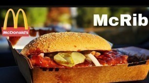'McRib Food Review'