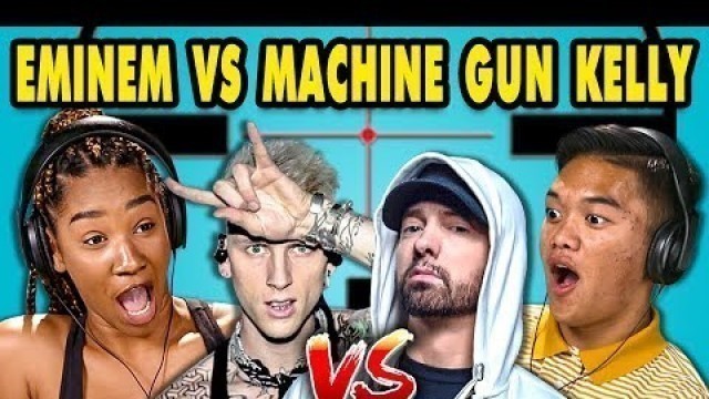 'Teens React to Eminem/Machine Gun Kelly Diss Tracks'