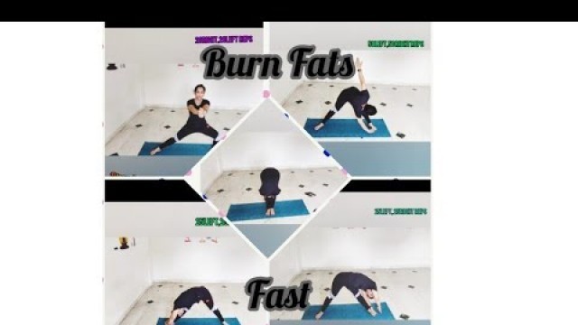 'Burn fat fast with the help of yoga. (in Marathi)'