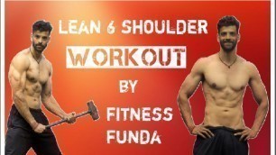 'Perfect shoulder workout | Shoulder Workout | Fitness Funda |'