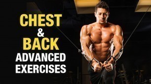 'Chest and Back Advance Exercies - Sonu Chourasia - Fitness funda'
