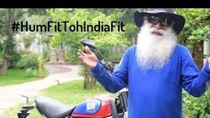 'Sadhguru Fitness Funda! Hum Fit Toh India Fit #FitnessChallenge'