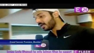 'Abhishek sharma ka fitness funda on E24'