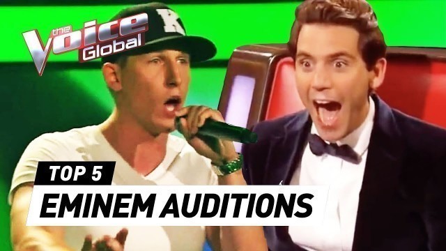 'BEST EMINEM\'s Lose Yourself Blind Auditions in The Voice'
