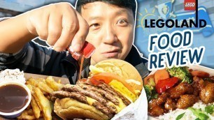 'BEST & WORST Food at LEGOLAND New York FOOD REVIEW!'