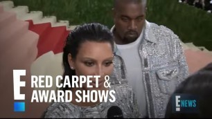 'Kim Kardashian & Kanye West Are Twinning at Met Gala 2016 | E! Red Carpet & Award Shows'