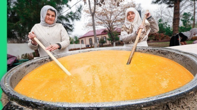 'Asia’s RAREST Street Food Made Once a Year!! Navruz in Uzbekistan!!'