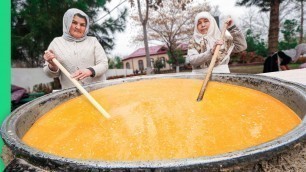 'Asia’s RAREST Street Food Made Once a Year!! Navruz in Uzbekistan!!'