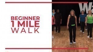 'Beginner 1 Mile Walk | Walk at Home'