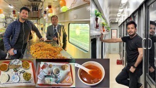 'CHENNAI RAJDHANI FIRST AC JOURNEY || Food service in first ac is back 