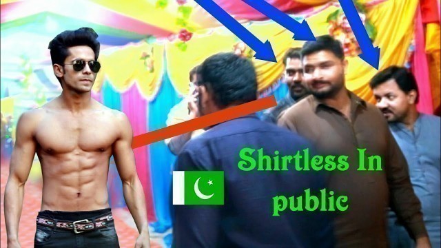 'When Fitness Freak goes Shirtless in Public | Pakistan | Muzamil Fitness'