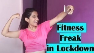 'Fitness freak Ladki | Nasti Uthathev | नस्ती उठाठेव'