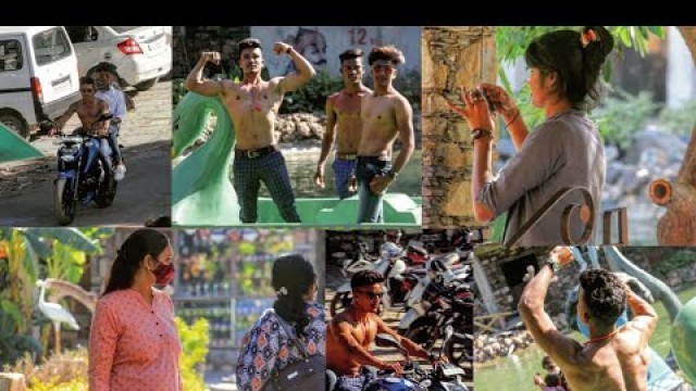 'When Fitness Freak goes Shirtless in Public | India [Must See Public Reaction]'
