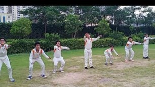 'Fitness Exercises in Cricket Academy'